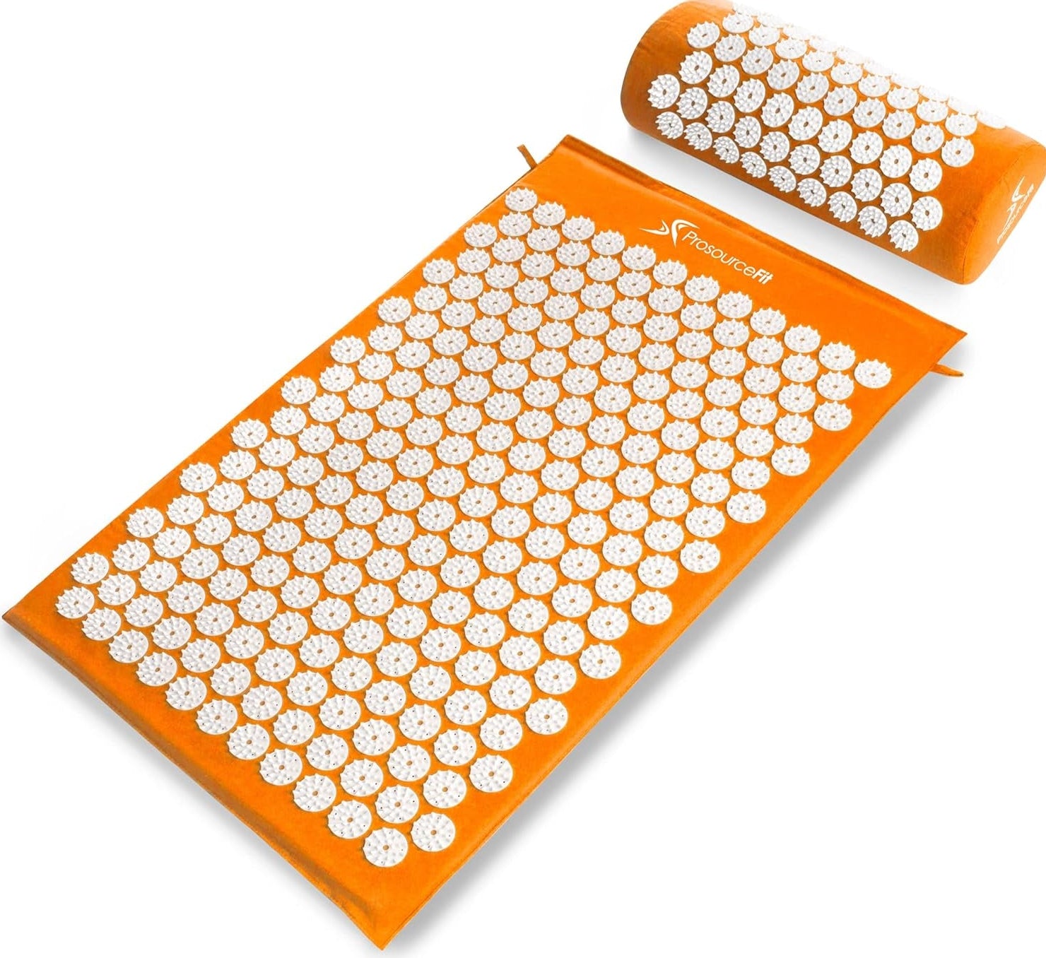 Acupressure Mat and Pillow Set for Back/Neck Pain Relief and Muscle Relaxation